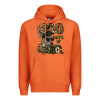 Carrot 100 days of school hunting deer Premium Hoodie - LillyAllenDesigns