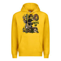 Lemon 100 days of school hunting deer Premium Hoodie - LillyAllenDesigns