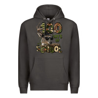 Smoke 100 days of school hunting deer Premium Hoodie - LillyAllenDesigns