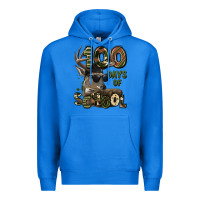 True Royal 100 days of school hunting deer Premium Hoodie - LillyAllenDesigns