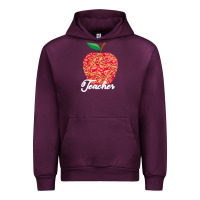 Mauve Wine Teacher Urban Hoodie - Bettercallsaul
