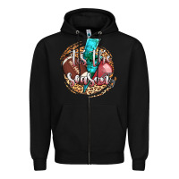Black tis the season football helmet Zipper Hoodie - AdoDesignShop