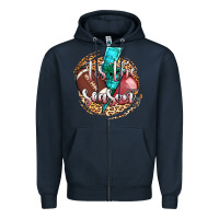 Navy tis the season football helmet Zipper Hoodie - AdoDesignShop