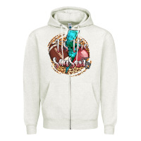 Oatmeal Heather tis the season football helmet Zipper Hoodie - AdoDesignShop