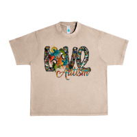 French Oak love autism Urban Heavy Tee - SublimationCraftShop