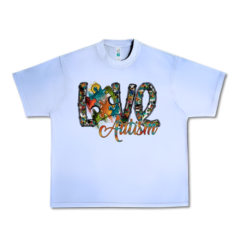 Love Autism Urban Heavy Tee by SublimationCraftShop | Teevron