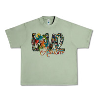 Oil Green love autism Urban Heavy Tee - SublimationCraftShop