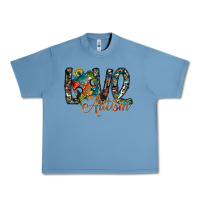 Pebble Blue love autism Urban Heavy Tee - SublimationCraftShop