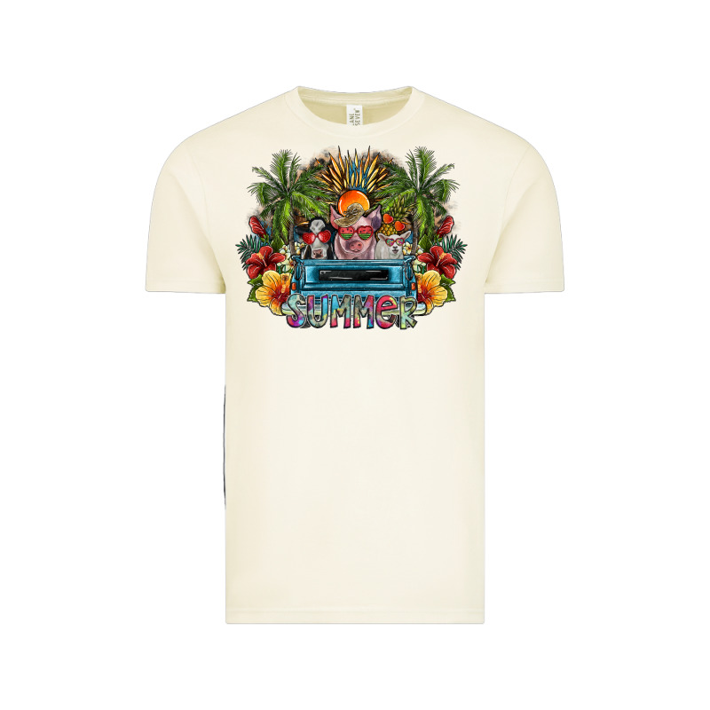 Summer Vintage Tee by SublimationCraftShop | Teevron