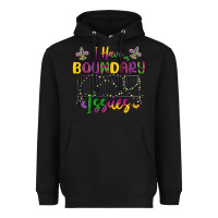 Black i have boundary issues Heavyweight Hoodie - MaliasSmallBusiness