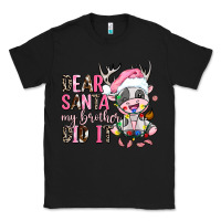 Black dear santa my brother did it Classic Tee - AdoDesignShop