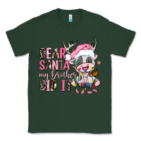 Sports Green dear santa my brother did it Classic Tee - AdoDesignShop