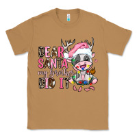 Toasted Coconut dear santa my brother did it Classic Tee - AdoDesignShop