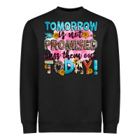 Black tomorrow is not promised cuss them out today! Heavyweight Sweatshirt - Zillion Design Studio