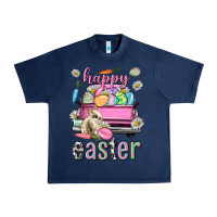 Navy Bunny Happy Easter truck Easter Day Urban Heavy Tee - Neo Western