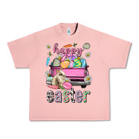 Salmon Bunny Happy Easter truck Easter Day Urban Heavy Tee - Neo Western
