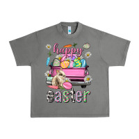 Tornado Bunny Happy Easter truck Easter Day Urban Heavy Tee - Neo Western