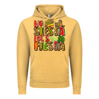Vintage Mustard no siesta let's fiesta Vintage Hoodie - Zillion Design Studio