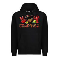 Black crawfish Premium Hoodie - LillyAllenDesigns