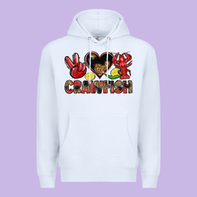 Crawfish Premium Hoodie Designed By Lillyallendesigns