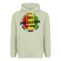 Matcha i am black everyday but today juneteenth Heavyweight Hoodie - MaliasSmallBusiness