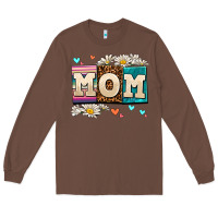 Chestnut daisy mom Long Sleeve Tee - AdoDesignShop