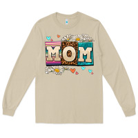 Mushroom daisy mom Long Sleeve Tee - AdoDesignShop