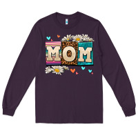 Plum daisy mom Long Sleeve Tee - AdoDesignShop