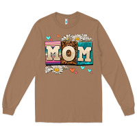 Toasted Coconut daisy mom Long Sleeve Tee - AdoDesignShop