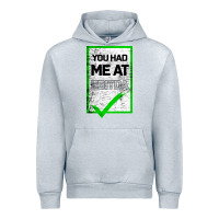 Heather Grey You Had Me At Ebitda Urban Hoodie - Bettercallsaul