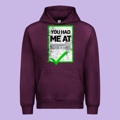 You Had Me At Ebitda Urban Hoodie Designed By Bettercallsaul