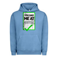 Pigment Pebble Blue You Had Me At Ebitda Urban Hoodie - Bettercallsaul