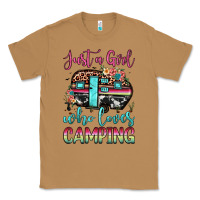 Toasted Coconut just a girl who loves camping Classic Tee - JahusDesignShop