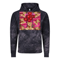 Cloud Black valentine's day tedybear tumbler Vintage Hoodie - RanaPortraitStore