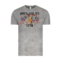 Cloud Rock Party like its 1776 4th of july Vintage Tee - CowGirlArtShop