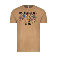 Vintage Camel Party like its 1776 4th of july Vintage Tee - CowGirlArtShop