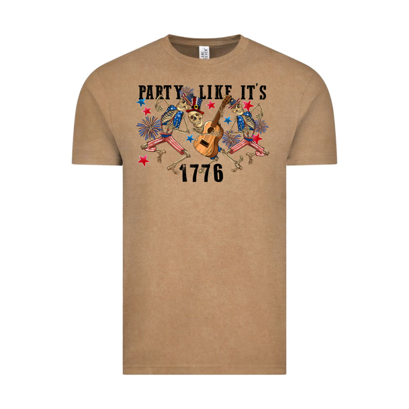 Party Like Its 1776 4th Of July Vintage Tee by CowGirlArtShop | Teevron
