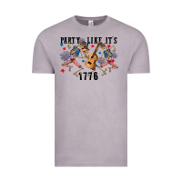 Vintage Zinc Party like its 1776 4th of july Vintage Tee - CowGirlArtShop
