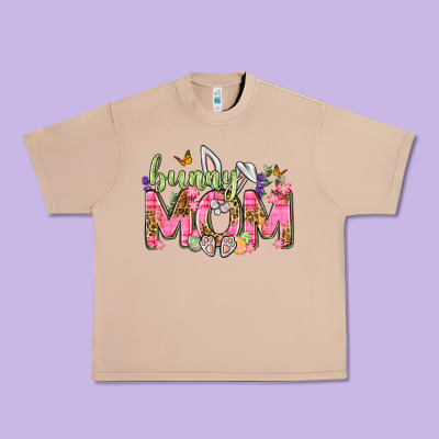 Bunny Mom Easter Day Urban Heavy Tee Designed By Neo Western