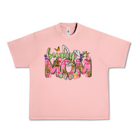 Salmon Bunny Mom Easter Day Urban Heavy Tee - Neo Western