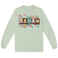 Matcha daisy mamaw Long Sleeve Tee - AdoDesignShop