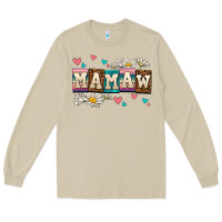 Mushroom daisy mamaw Long Sleeve Tee - AdoDesignShop