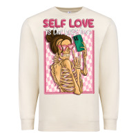 Sandshell self love is the best love Premium Sweatshirt - MaliasSmallBusiness