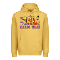 Antique Gold my first mardi gras Premium Hoodie - LillyAllenDesigns