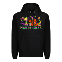 Black my first mardi gras Premium Hoodie - LillyAllenDesigns