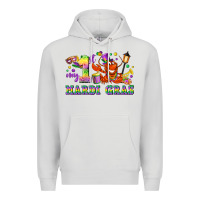 Dove Grey my first mardi gras Premium Hoodie - LillyAllenDesigns