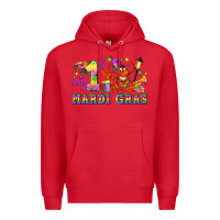 Red my first mardi gras Premium Hoodie - LillyAllenDesigns