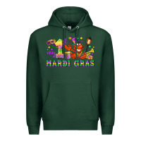 Sports Green my first mardi gras Premium Hoodie - LillyAllenDesigns