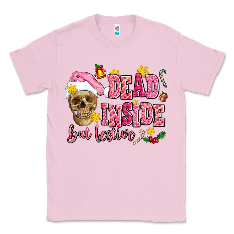 Dead Inside But Festive Classic Tee by AdoDesignShop | Teevron