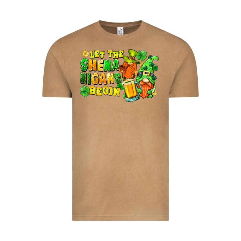 Let The Shenanigans Begin Vintage Tee by FaDigitalArtStudio | Teevron